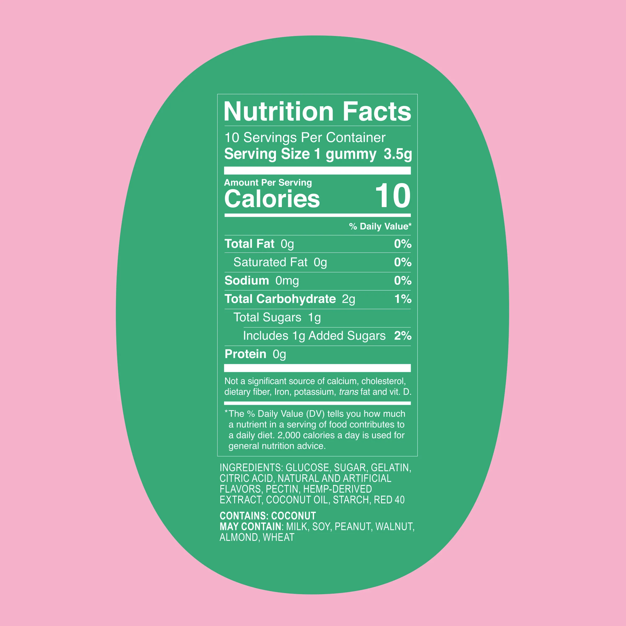 Watermelon Smash THC Gummies - Image 4