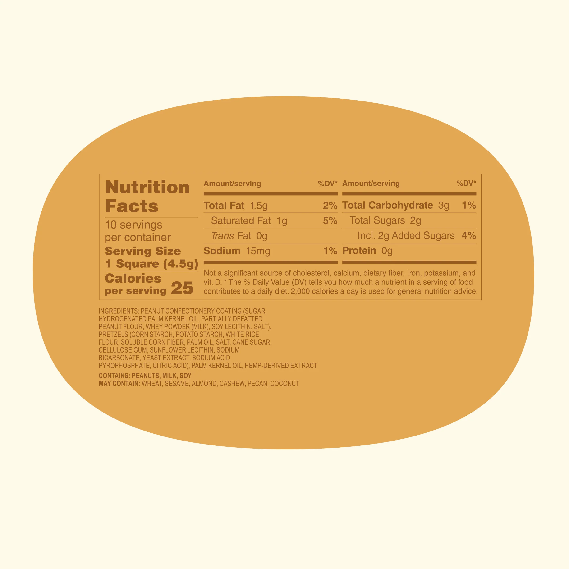 Peanut Budda Buddha THC Chocolate Bar - Image 4