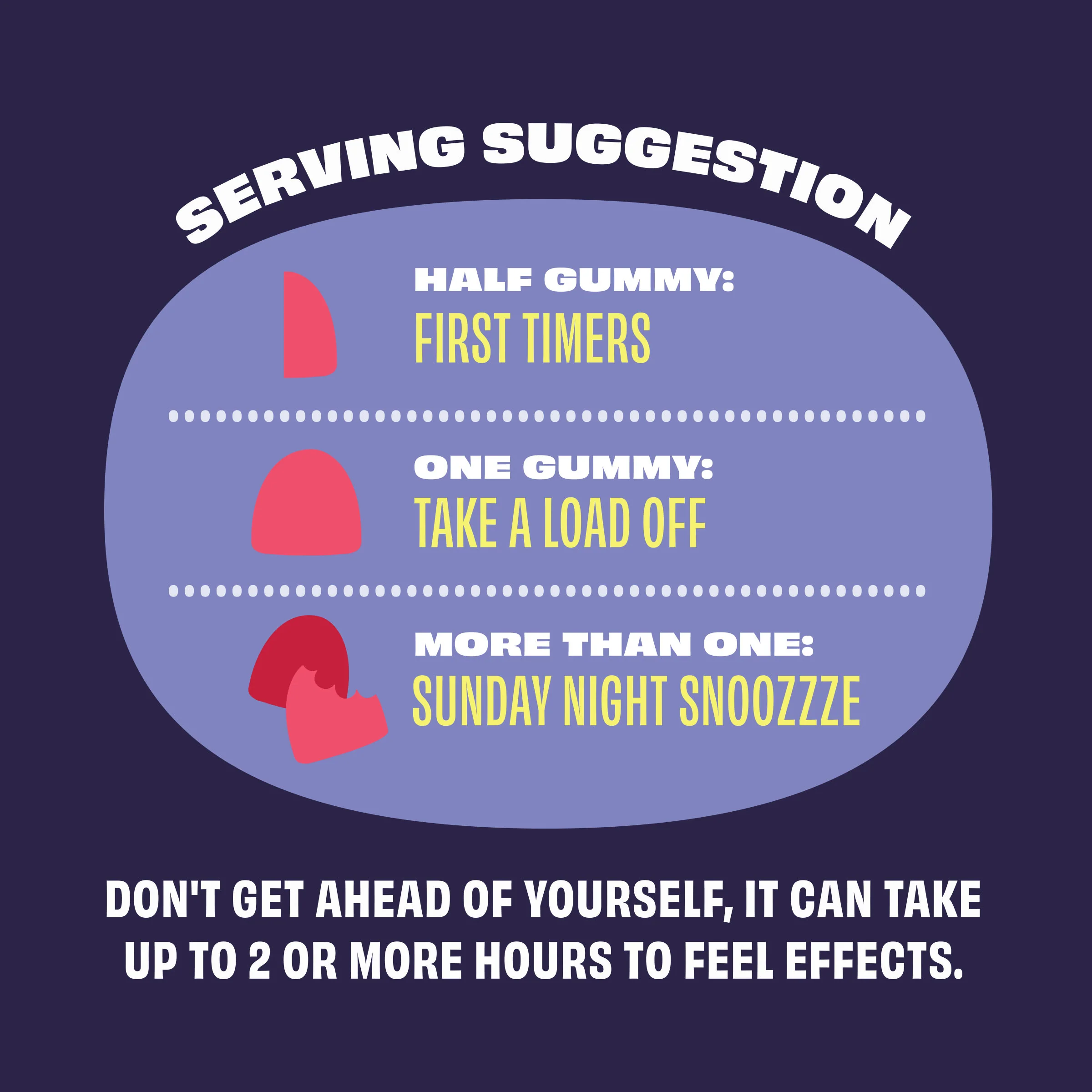 Snoozzzierberry THC Sleep Gummies - Image 3