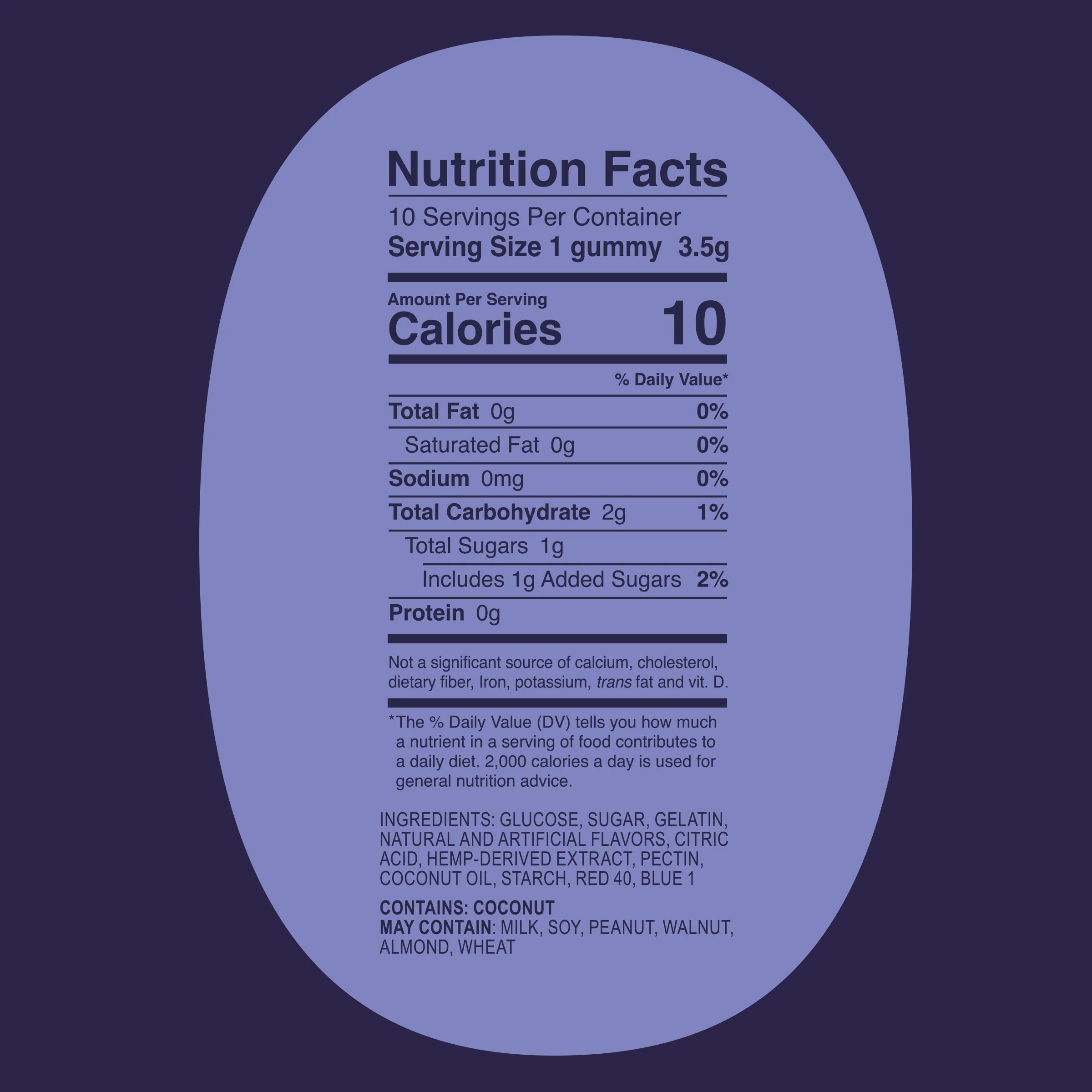 Snoozzzierberry THC Sleep Gummies - Image 4